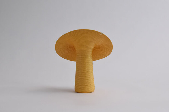 Lapel （ラペル）フラワーベース washable type S amber * 