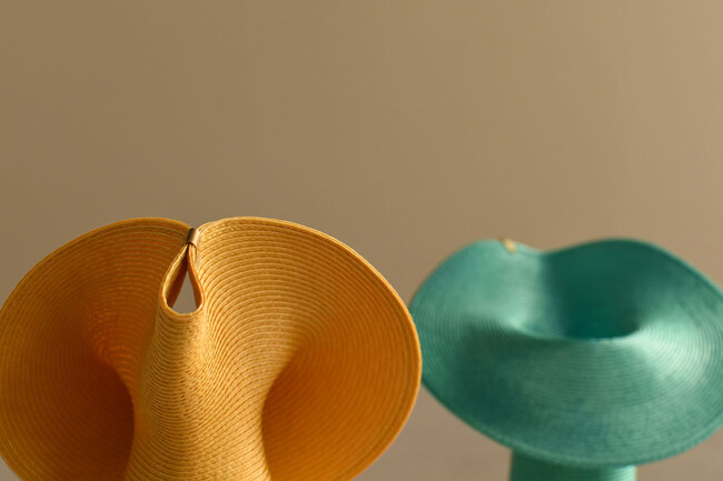 Lapel （ラペル）フラワーベース washable type S amber * 