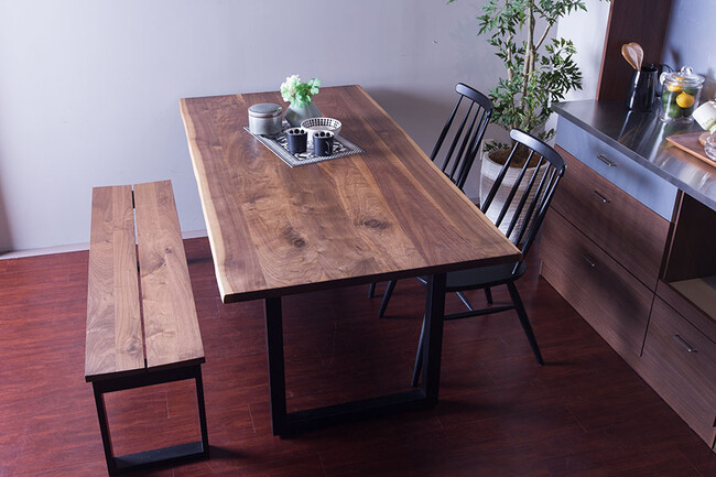 ブラックダイニングチェア 