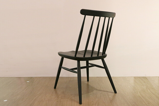 ブラックダイニングチェア 