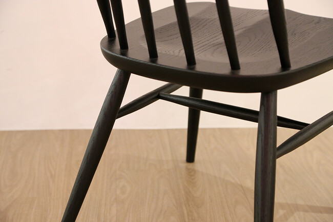 ブラックダイニングチェア 