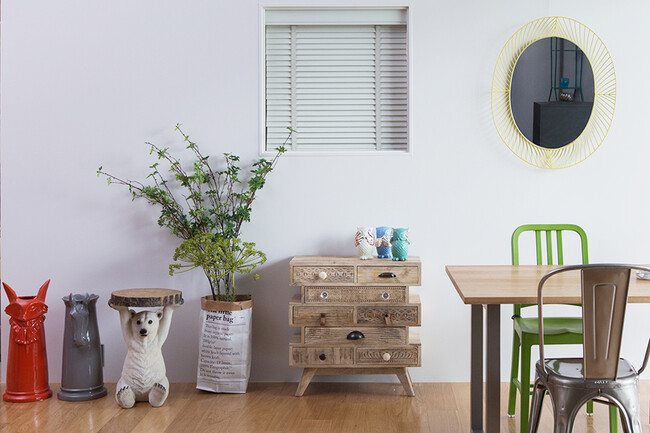 アニマルサイドテーブル ポーラーベア 