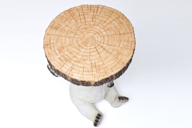 アニマルサイドテーブル ポーラーベア 