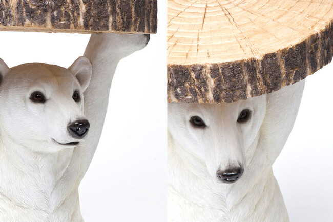 アニマルサイドテーブル ポーラーベア 