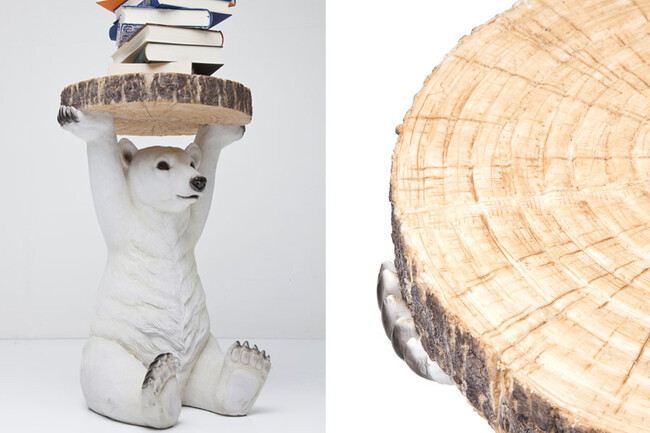 アニマルサイドテーブル ポーラーベア 