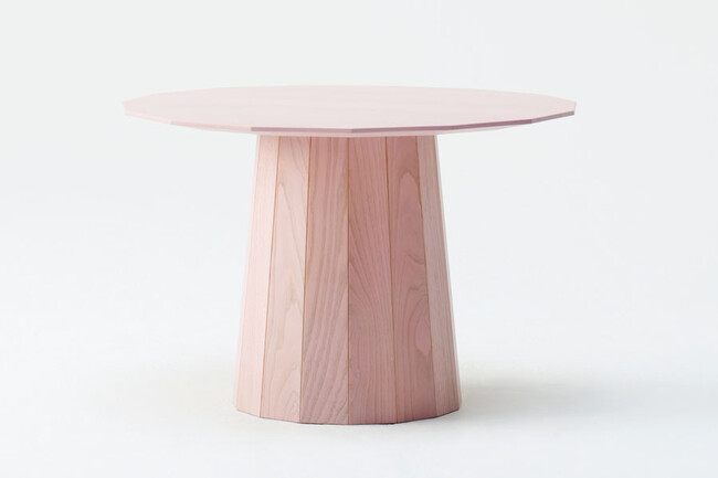 KARIMOKU NEW STANDARD (カリモクニュースタンダード) COLOUR WOODローテーブル ピンク