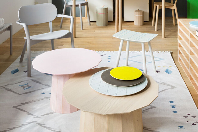 KARIMOKU NEW STANDARD (カリモクニュースタンダード) COLOUR WOODローテーブル 