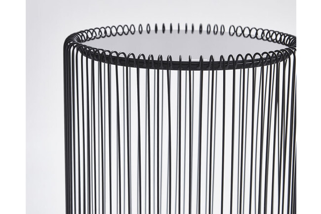 ワイヤーブラック(2/Set) サイドテーブル 