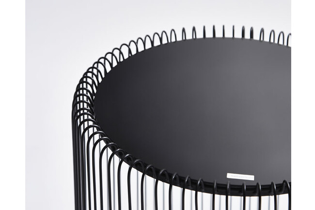 ワイヤーブラック(2/Set) サイドテーブル 