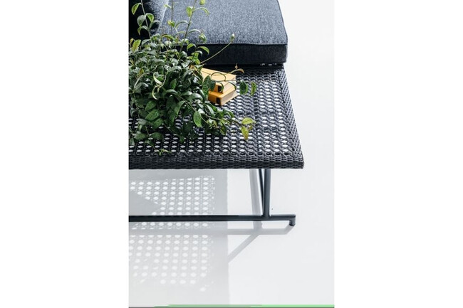 アウトドア　ソファ・シングル（サイドテーブル付き） 