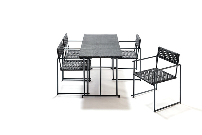 アウトドア　4人掛けダイニング 