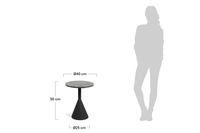 LaForma (ラフォーマ) MELANO サイドテーブル 