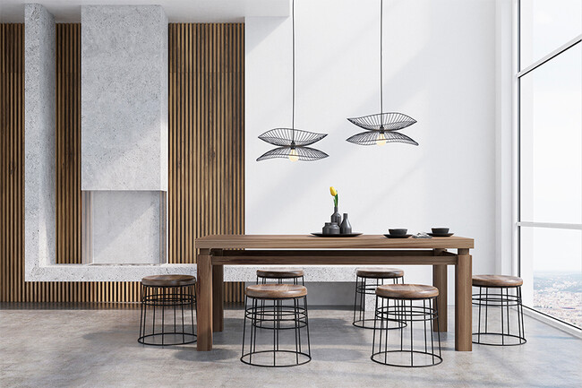 LIBELLULE（リベリュール）ペンダントランプ ブラック 