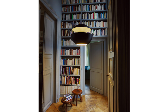 HERE COMES THE SUN（ヒア・カムズ・ザ・サン）250 ペンダントランプ ブラック/ホワイト 