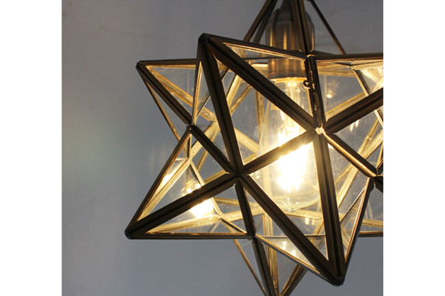 Etoile（エトワール）クリア 　ペンダントランプ 