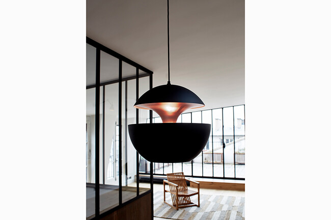 HERE COMES THE SUN（ヒア・カムズ・ザ・サン）350 ペンダントランプ ブラック/コッパー 