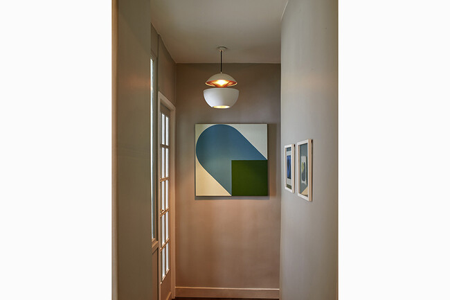 HERE COMES THE SUN（ヒア・カムズ・ザ・サン）350 ペンダントランプ ホワイト/コッパー 