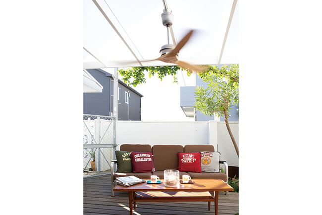 バスクウッド シーリングファン 