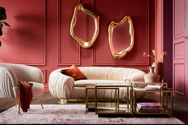 ホログラムゴールド119x76cm ミラー 