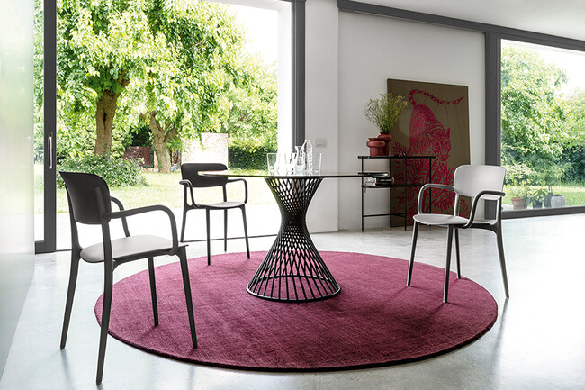 カリガリス ボルテックス 円形ダイニングテーブル ／ Calligaris VORTEX Round table[CS4108-FD 120] GTG* 