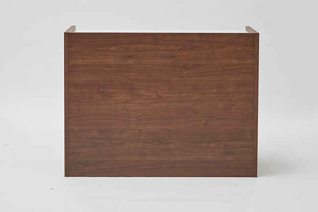 ANE キッチンカウンター（ウォールナット色） 120サイズ　ウォールナット色