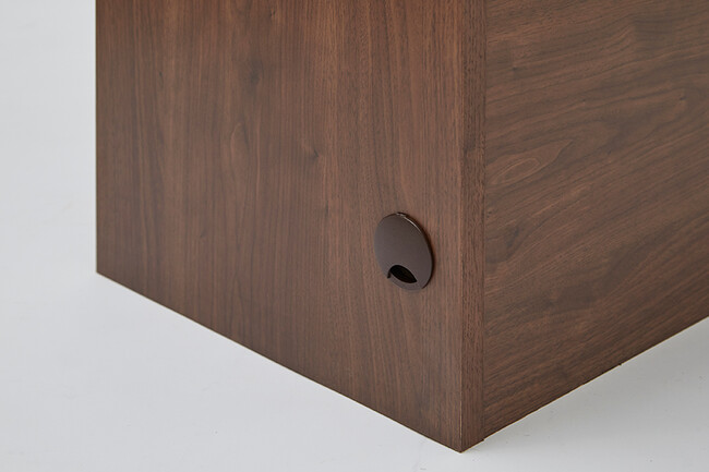 ANE キッチンカウンター（ウォールナット色） 