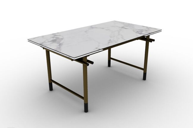 カリガリス モノグラム 伸長式ダイニングテーブル ／ Calligaris MONOGRAM extendable Dining table[CS4122] P2C 