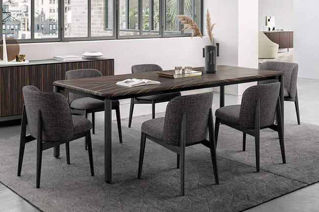 カリガリス スピガ ダイニングテーブル／ Calligaris spiga Dining table[CS4126-R] 