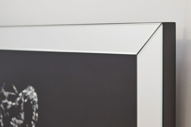 ミラーレオパード アート 