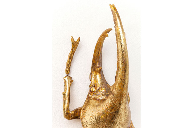 ヘラクレスビートルゴールド ウォールデコレーション 