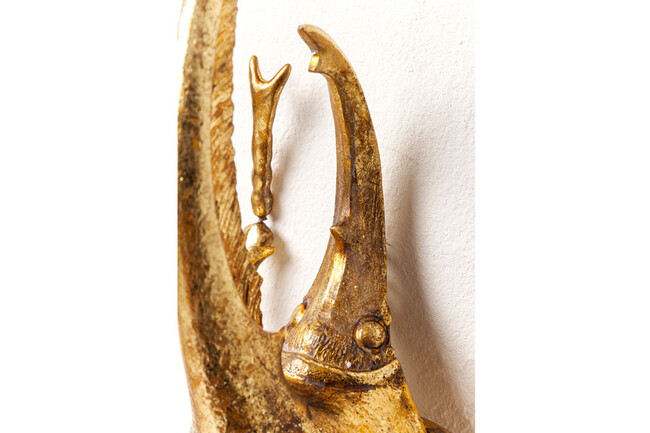 ヘラクレスビートルゴールド ウォールデコレーション 