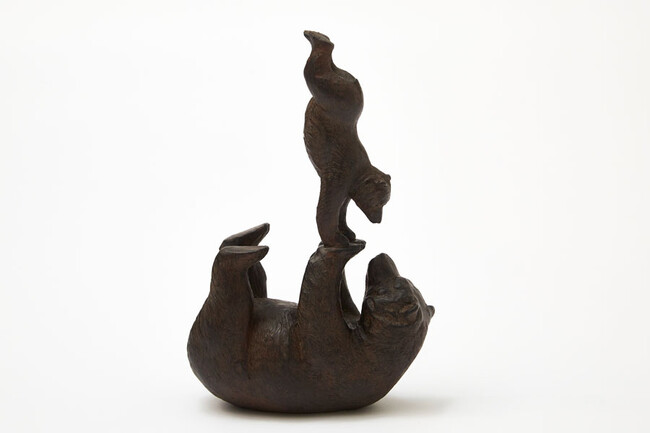 アーティスティックベア ハンドスタンド オブジェ 