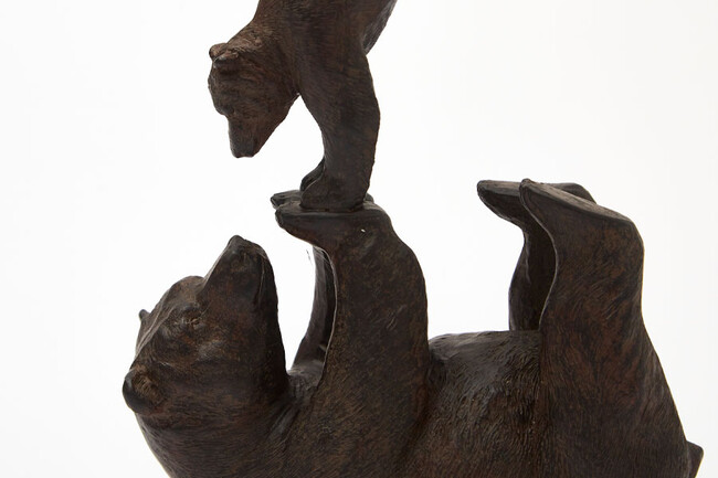 アーティスティックベア ハンドスタンド オブジェ 