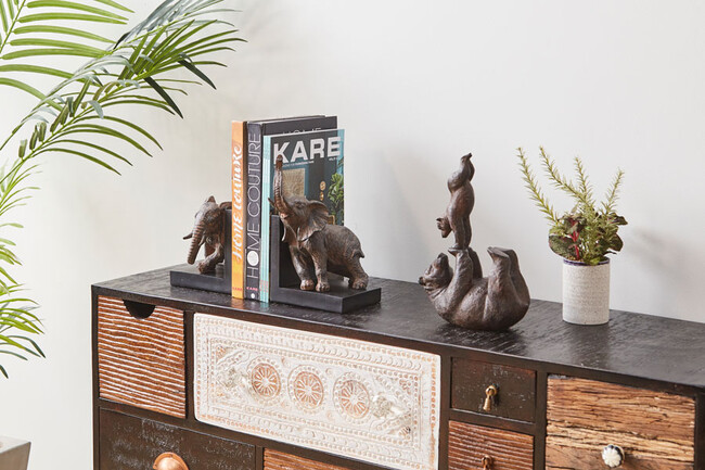 アーティスティックベア ハンドスタンド オブジェ 