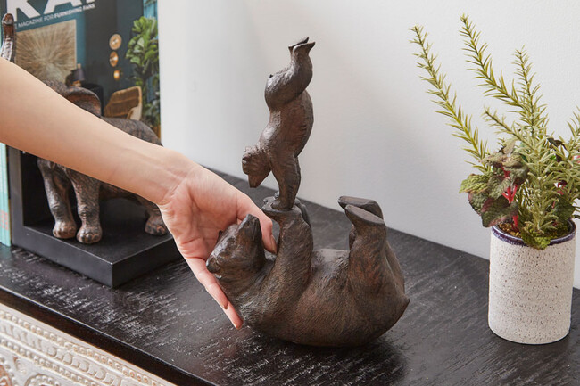 アーティスティックベア ハンドスタンド オブジェ 