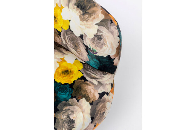 スウィベル ピオニーイエロー チェア 