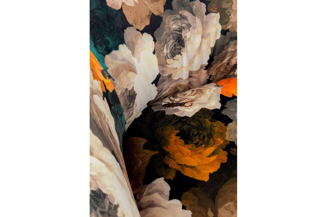 スウィベル ピオニーイエロー チェア 