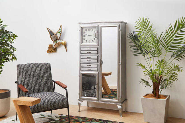 ハミングバードミラー60cm ウォールデコレーション 