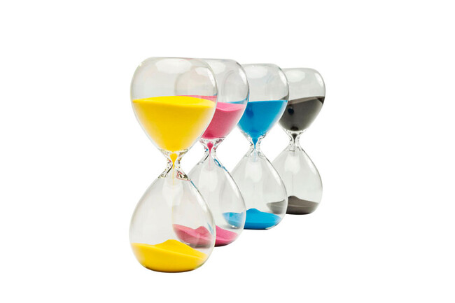 アワーグラスタイマー30ミニッツ A/BL　砂時計 