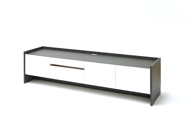 VIRAL（バイラル）テレビボード（ホワイト） 