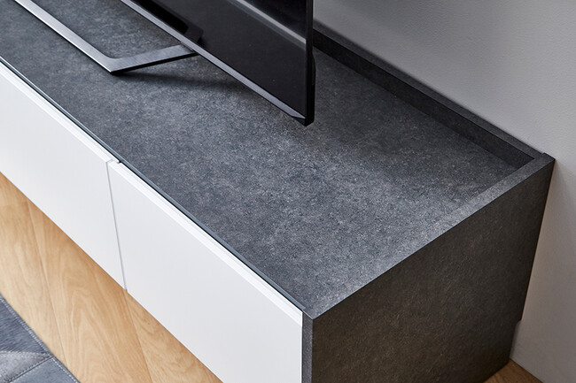 VIRAL（バイラル）テレビボード（ホワイト） 