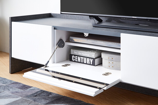 VIRAL（バイラル）テレビボード（ホワイト） 