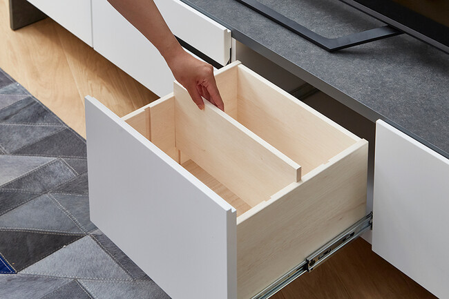 VIRAL（バイラル）テレビボード（ホワイト） 