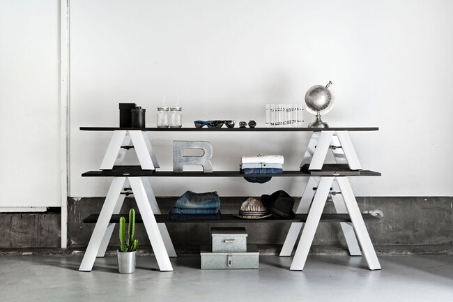 LUCANO（ルカーノ）1ステップ 脚立 ホワイト * 