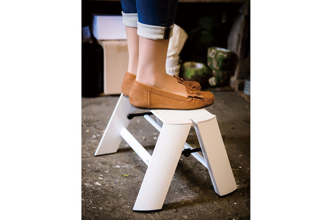 LUCANO（ルカーノ）1ステップ 脚立 ホワイト * 