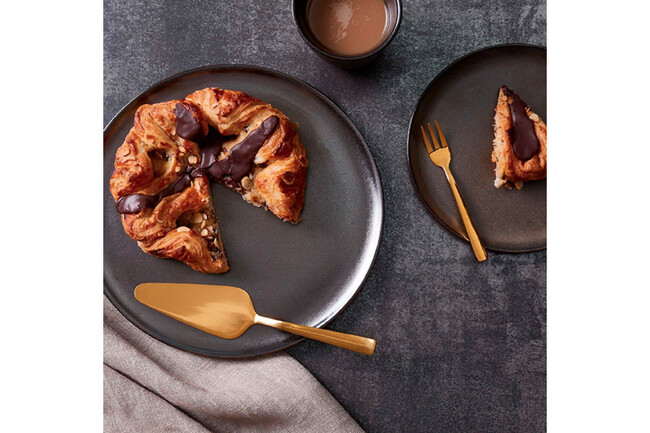 RAW デザートプレート メタリックブラウン 