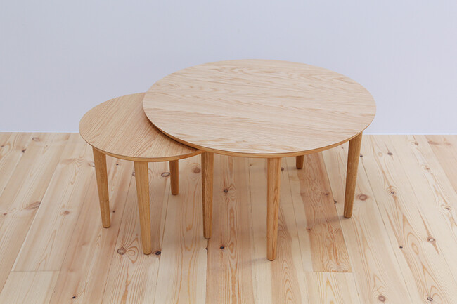 伸長式 69-2枚丸テーブル 