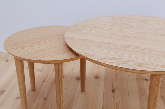 伸長式 69-2枚丸テーブル 