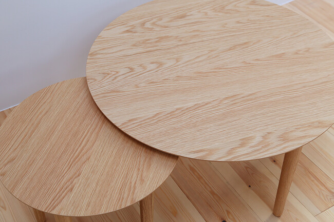 伸長式 69-2枚丸テーブル 