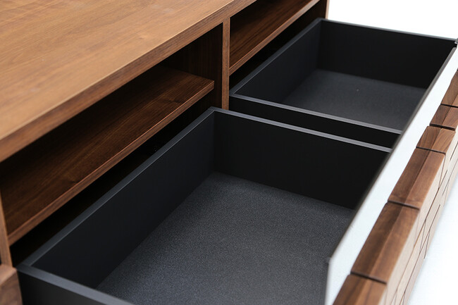 レンガ風テレビボード 